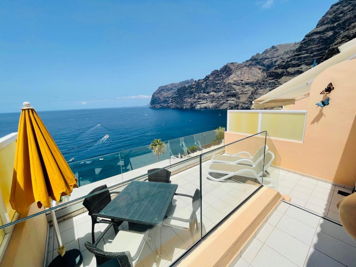 Magnificent Apt. With Sea View, Cliff & Marina Santiago del Teide Zewnętrze zdjęcie